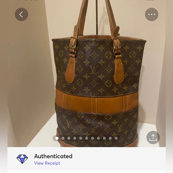 Louis Vuitton Handbags - Louis Vuitton French Co USA Vintage Large Monogram Marais Bucket Tote Bag